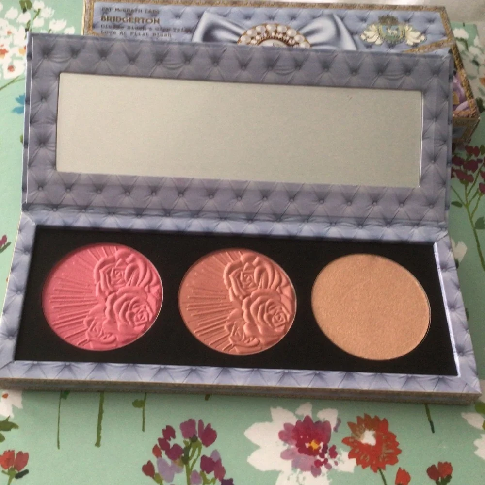 Pat McGrath Bridgerton Divine Blush & Glow Trio Love at First Blush NIB Limited